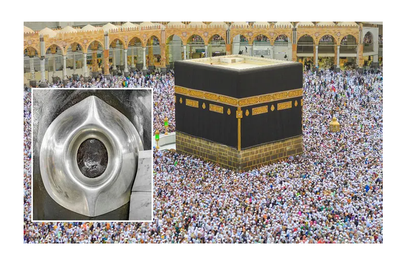 The black stone of kaaba